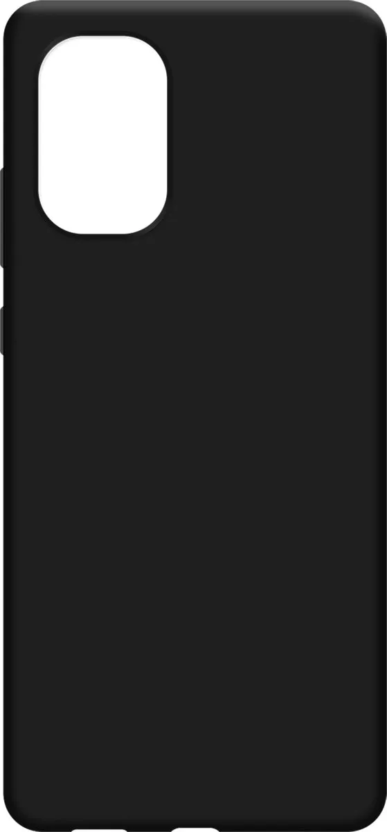 Just in Case Moto G85 Siliconen Hoesje - Zwart