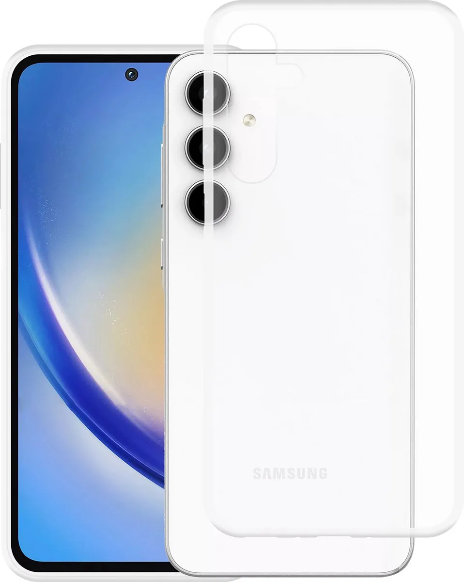 Just in Case Hoesje Samsung Galaxy A35 - Transparant - 8446558 - afbeelding 6 van 6