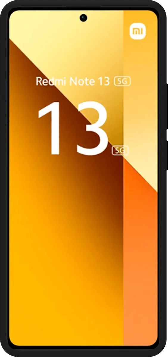 Just in Case Hoesje Xiaomi Redmi Note 13 5G - Zwart