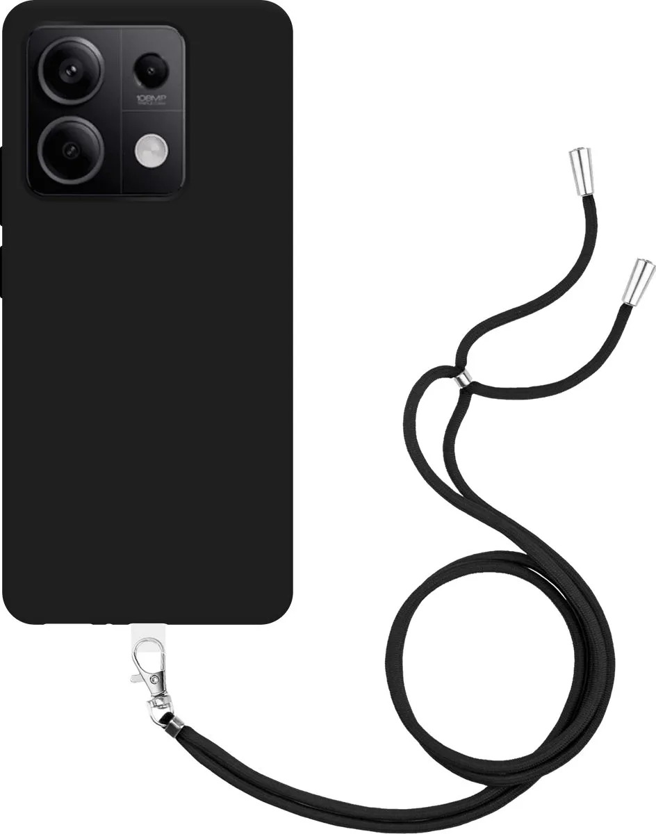 Just in Case Hoesje Xiaomi Redmi Note 13 5G - Zwart