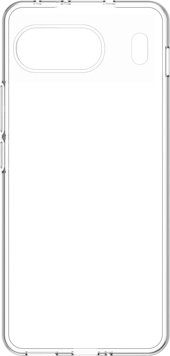 Just in Case Siliconen Hoesje OnePlus Nord 4 - Transparant