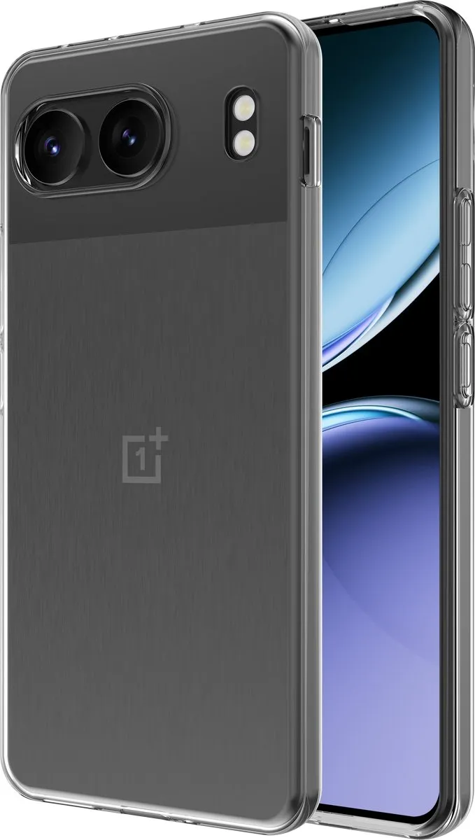 Just in Case Siliconen Hoesje OnePlus Nord 4 - Transparant