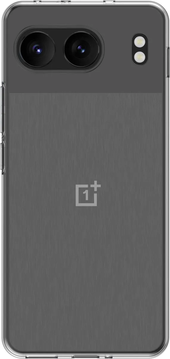 Just in Case Siliconen Hoesje OnePlus Nord 4 - Transparant