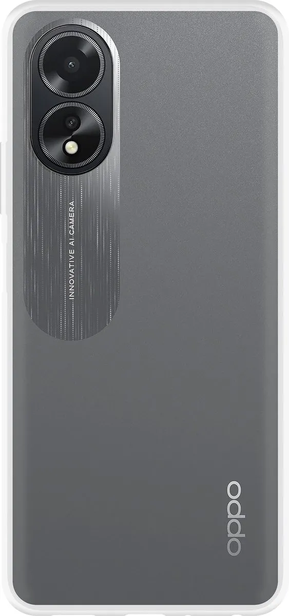Just in Case Hoesje Oppo A18/A38 - Transparant - 8381248