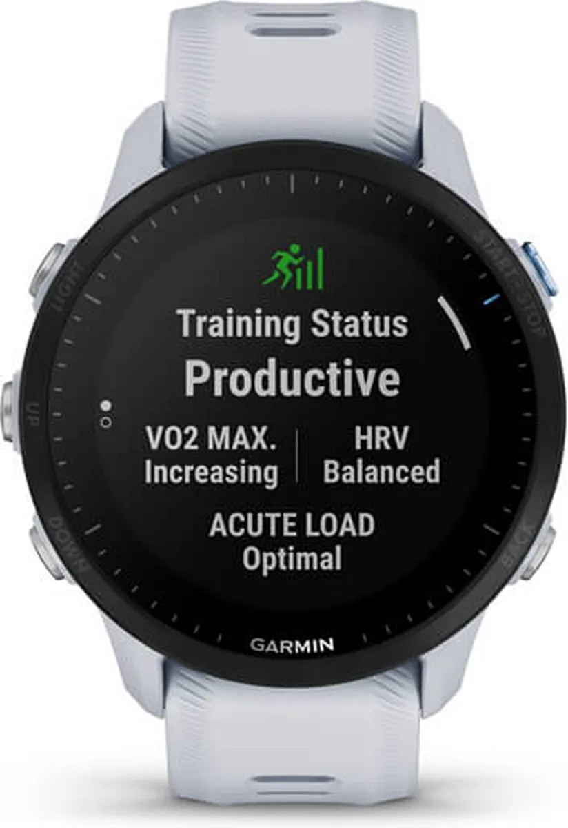 Garmin Forerunner 955 Hardloophorloge 46mm - Wit