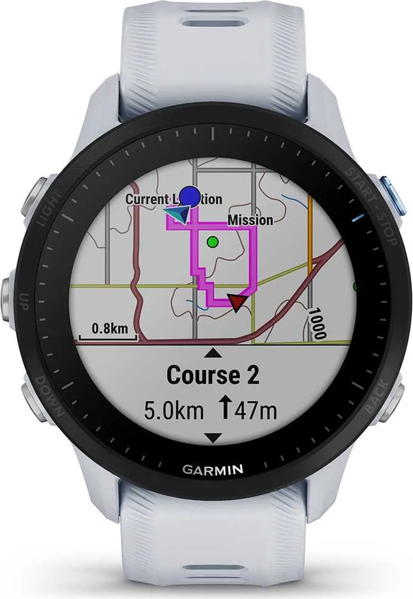 Garmin Forerunner 955 Hardloophorloge 46mm - Wit