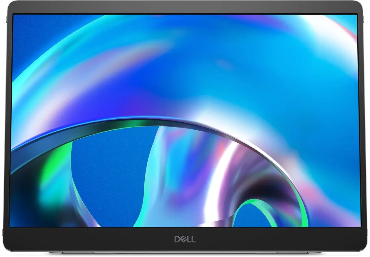Dell Pro 14 Plus P1425 Draagbare Monitor - Zilver