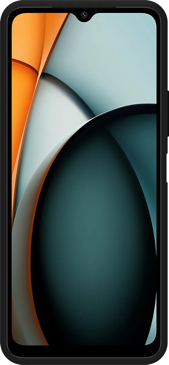 Just in Case Siliconen Hoesje Xiaomi Redmi A3 - Zwart