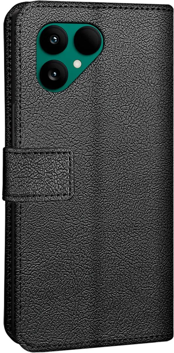 Just in Case Bookcase Classic MFP2779CW1 Hoesje - Fairphone 6 - 2 Pasjes - Zwart
