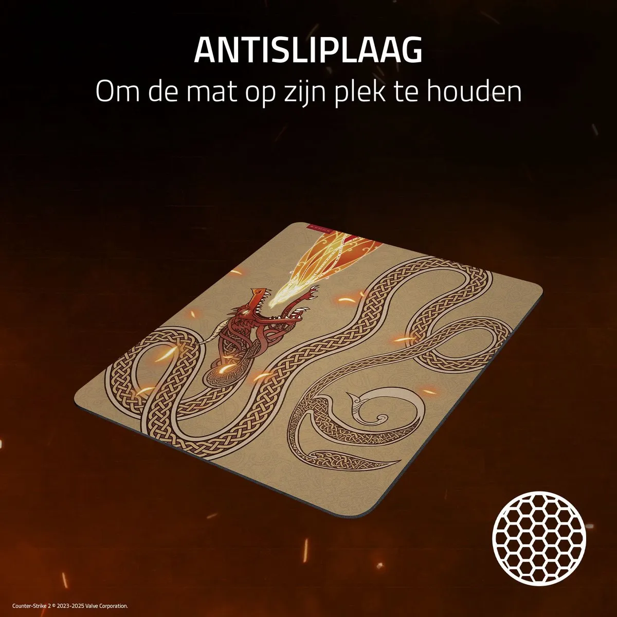 Razer Gigantus V2 Muismat Counter-Strike 2 Edition - Groot