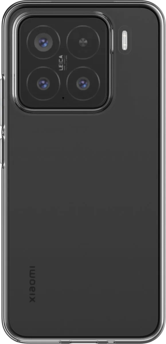 Just in Case Hoesje Xiaomi 15 Siliconen - Transparant - 8502292