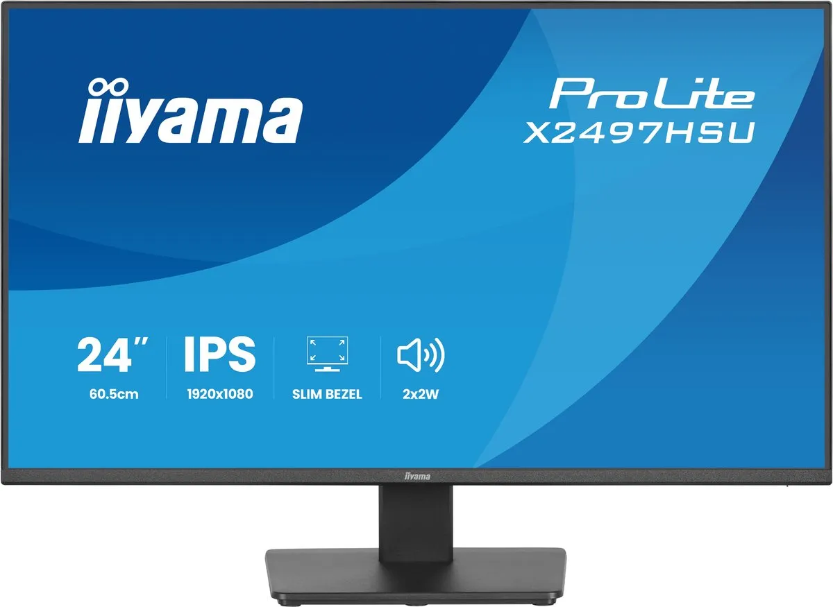 iiyama ProLite X2497HSU-B1 Monitor 23.8" Full HD - Zwart