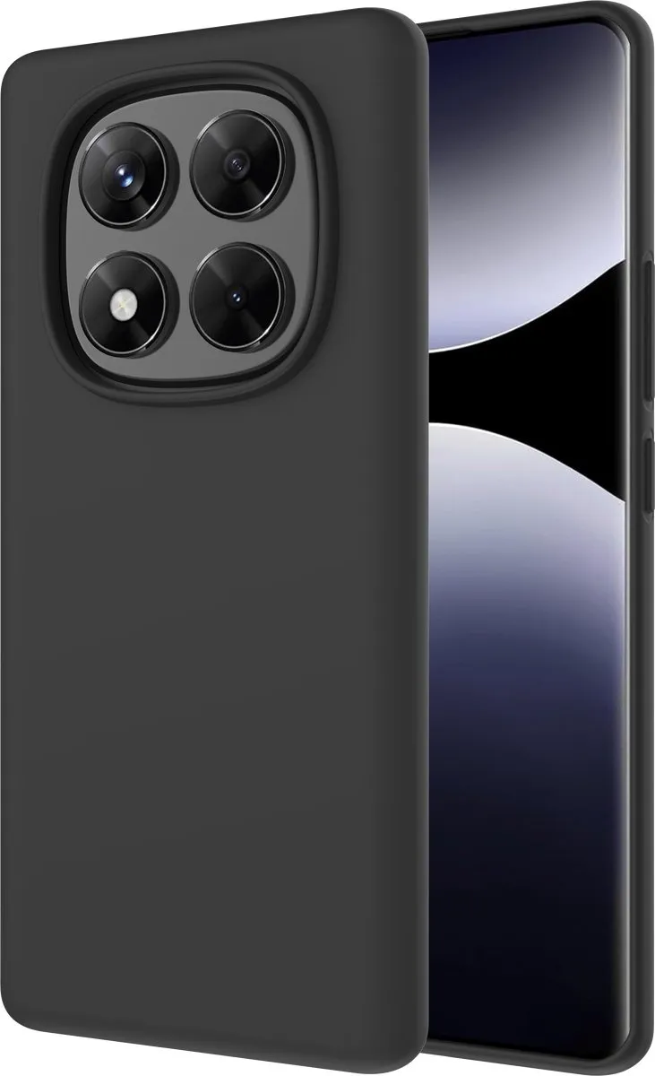 Just in Case Hoesje Xiaomi Poco X7 Siliconen - Zwart - 8507136