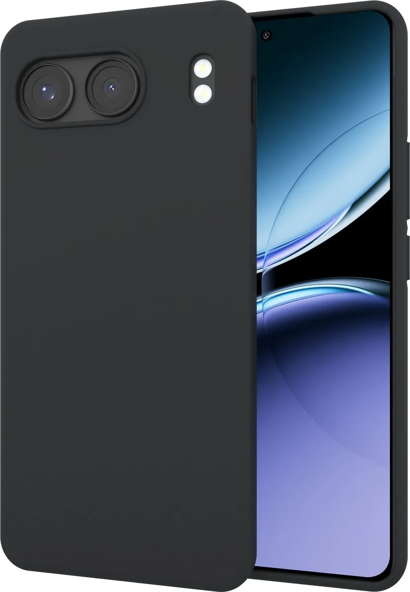 Just in Case Hoesje OnePlus Nord 4 Siliconen - Zwart