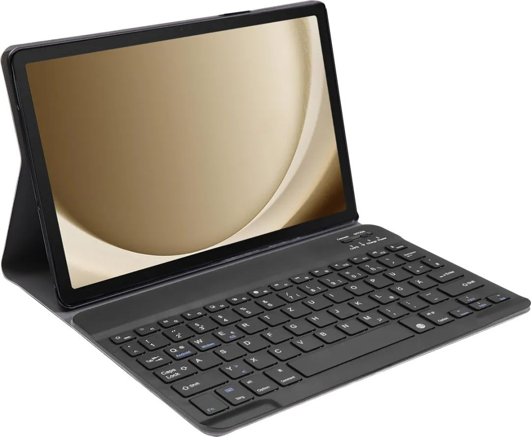 Just in Case Galaxy Tab A9+ Hoes met Toetsenbord 10.5" - Zwart