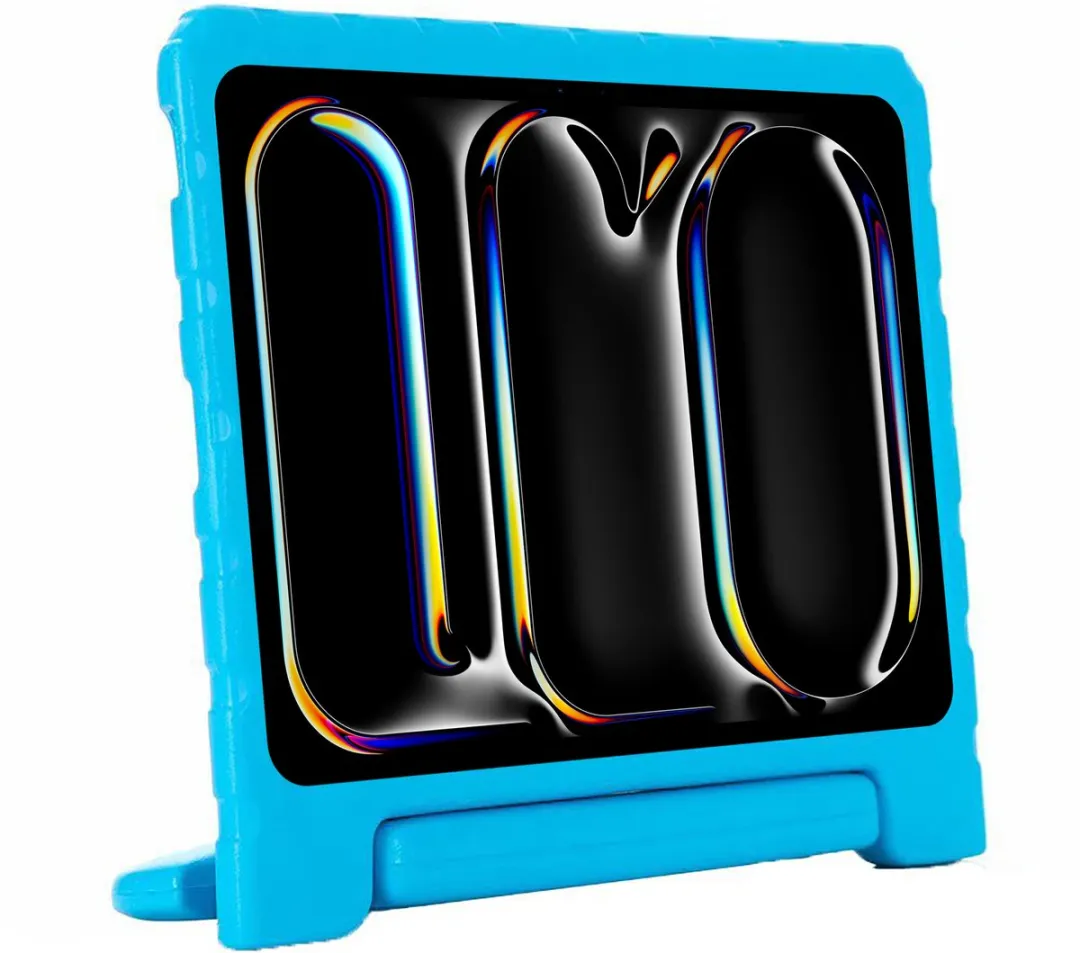 Just in Case Kinderhoes iPad Pro 13 M4/M5 - Blauw - afbeelding 6 van 6