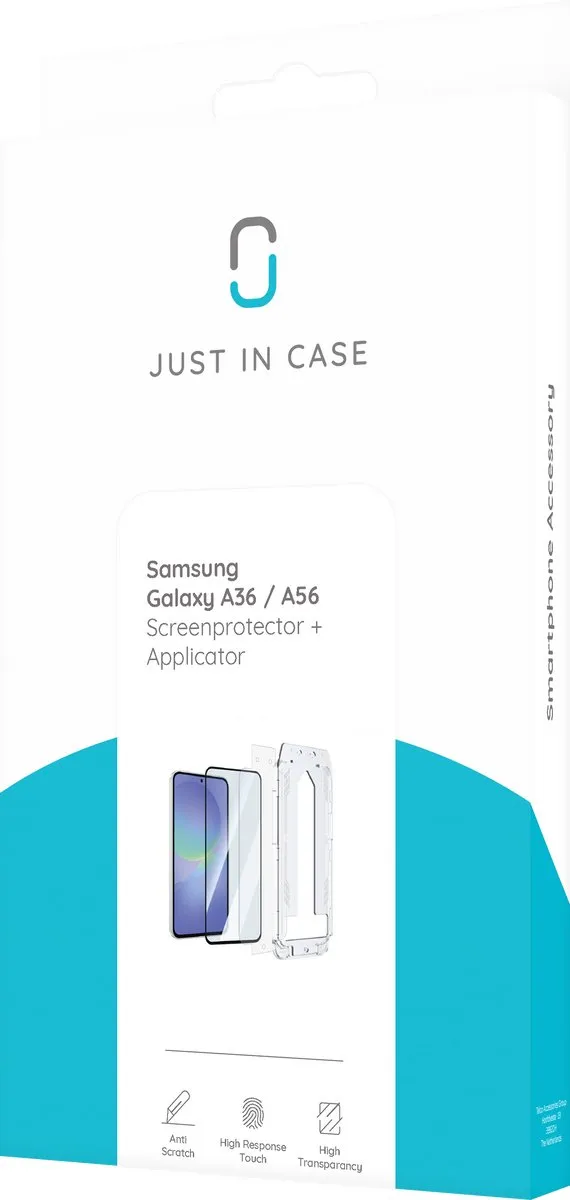 Just in Case Screenprotector Samsung Galaxy A36/A56 - 1 Stuk - afbeelding 6 van 6