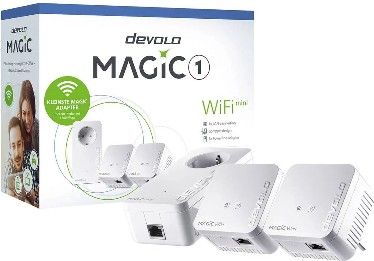 Devolo Magic 1 Multiroom Kit 3 Stuks - Wit
