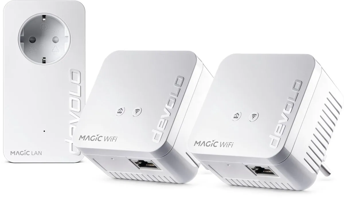 Devolo Magic 1 Multiroom Kit 3 Stuks - Wit