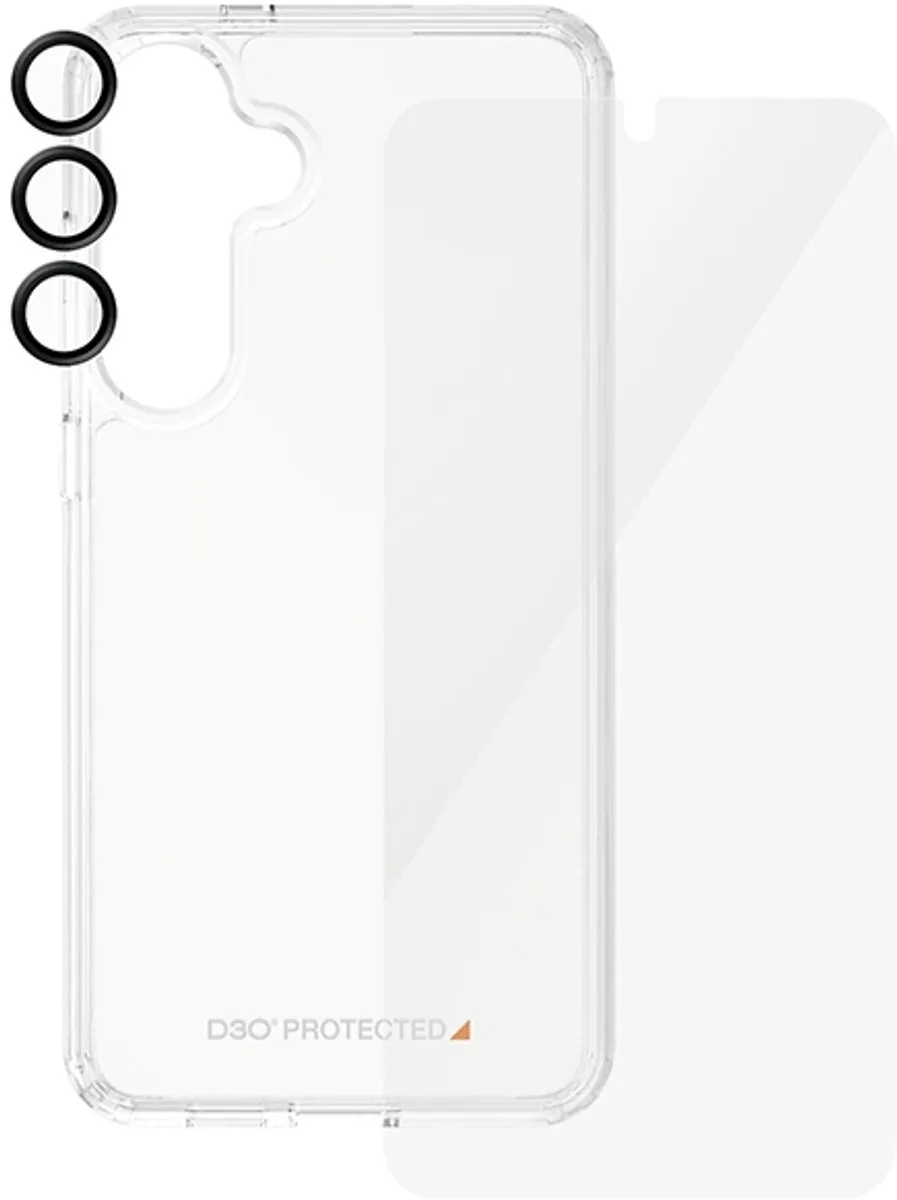 PanzerGlass 3-in-1 Hoesje Samsung Galaxy S24 - Transparant - afbeelding 6 van 6