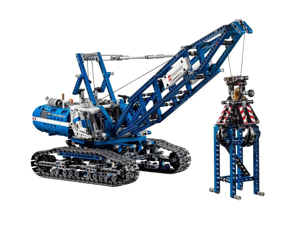 LEGO Technic Rupsbandkraan 42042 - 1401 Stukken - afbeelding 3 van 6