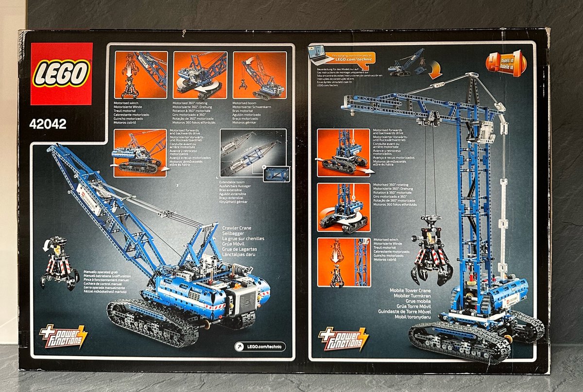 LEGO Technic Rupsband Kraan - 42042