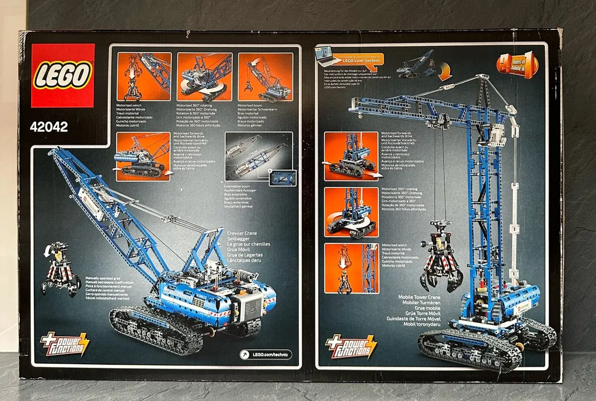 LEGO Technic Rupsbandkraan 42042 - 1401 Stukken - afbeelding 4 van 6