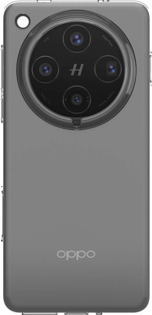 Just in Case Oppo Find X8 Pro Siliconen Hoesje - Transparant - MPN 8505347