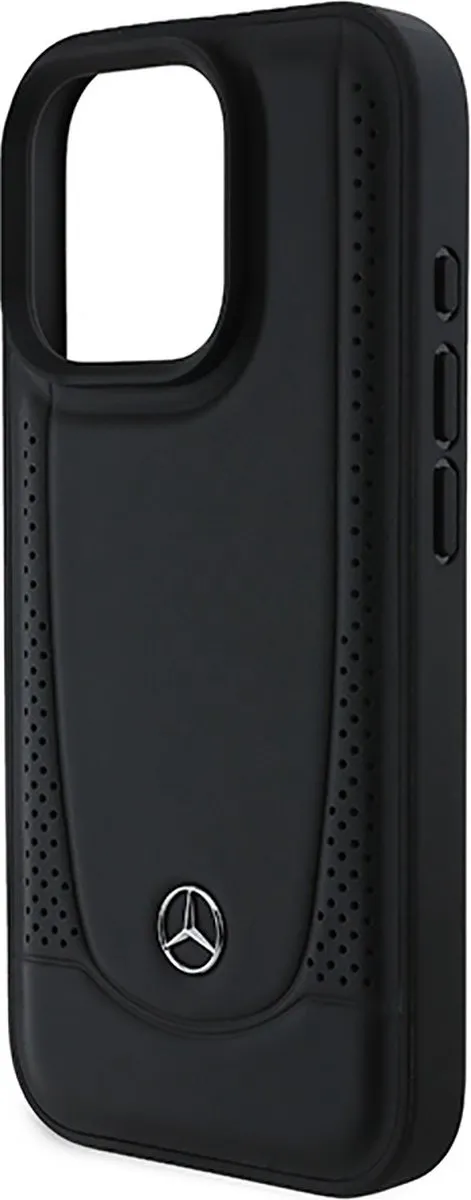 Mercedes-Benz Backcase Hoesje iPhone 16 Pro Max MEHCP16XARMBK - Zwart