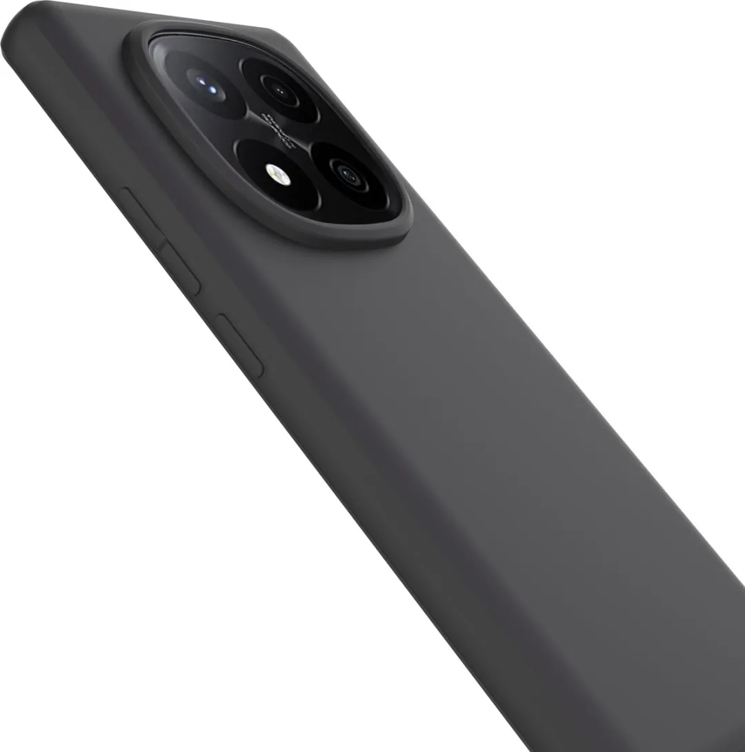 Just in Case Hoesje Xiaomi Redmi Note 14 Pro Plus 5G - Siliconen - Zwart