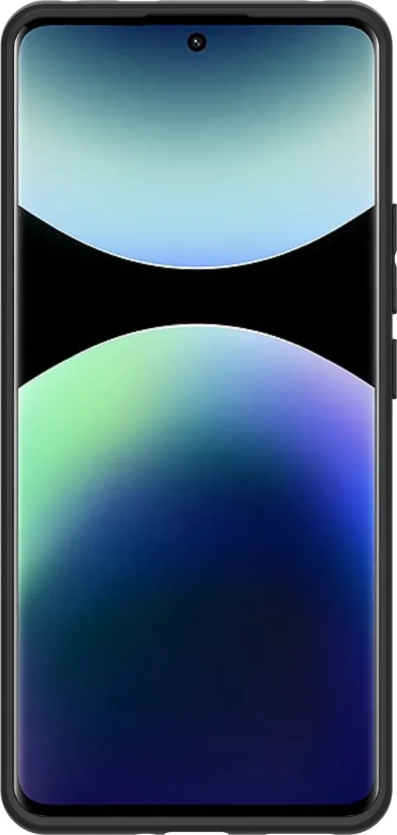 Just in Case Hoesje Xiaomi Redmi Note 14 Pro Plus 5G - Siliconen - Zwart - afbeelding 6 van 6