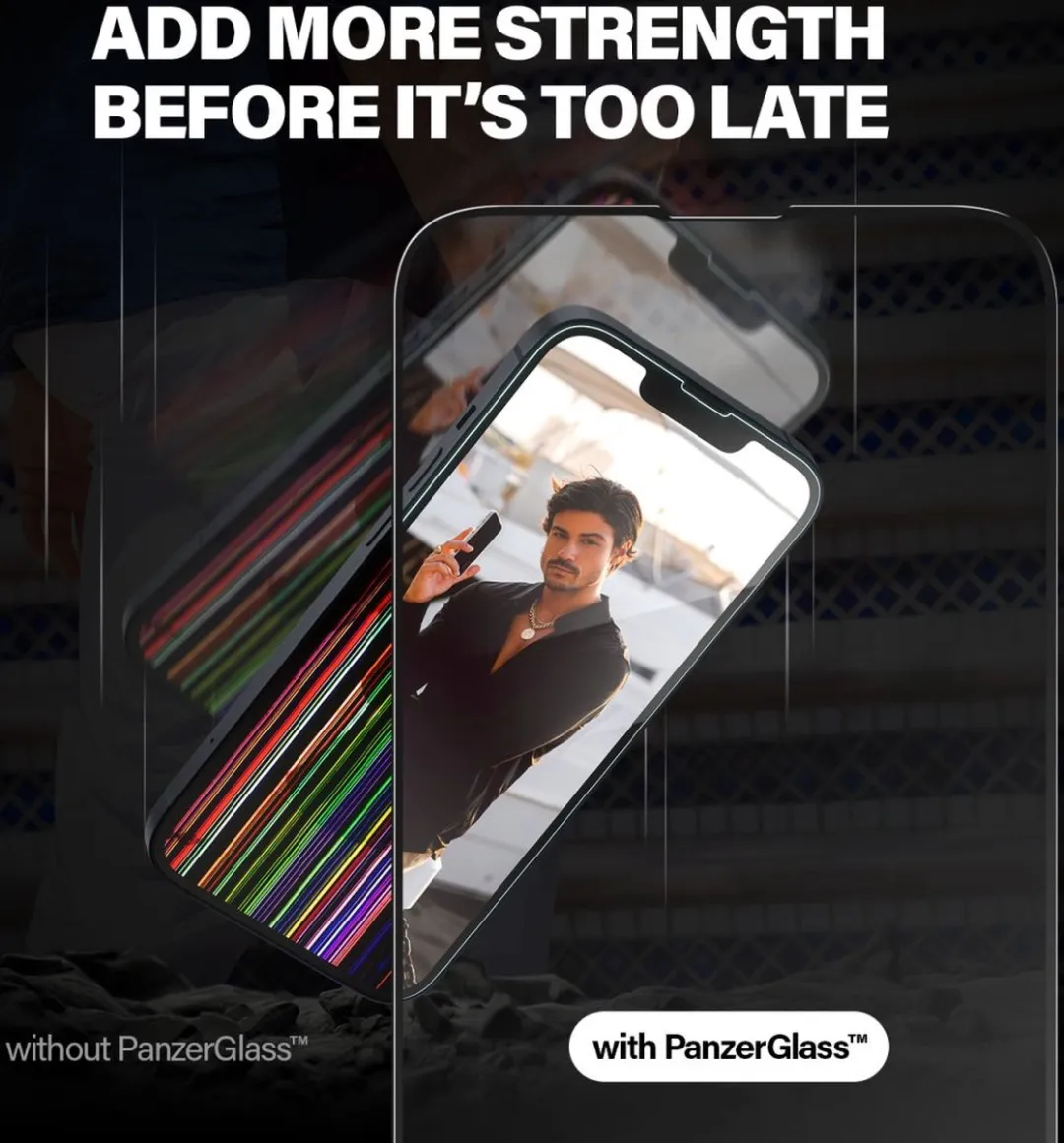 PanzerGlass Ultra-Wide iPhone 14 Plus Schermbeschermer Anti-Glare