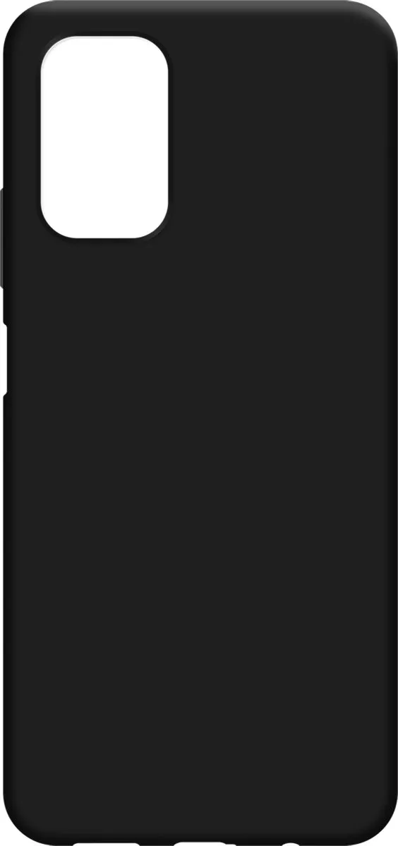 Just in Case Moto G35 Siliconen Hoesje - Zwart - 8501967