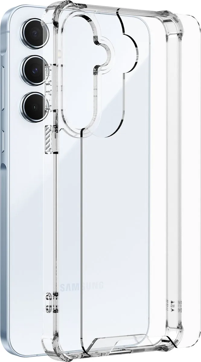 Just in Case Hoesje Samsung Galaxy A15 8448217 - Transparant