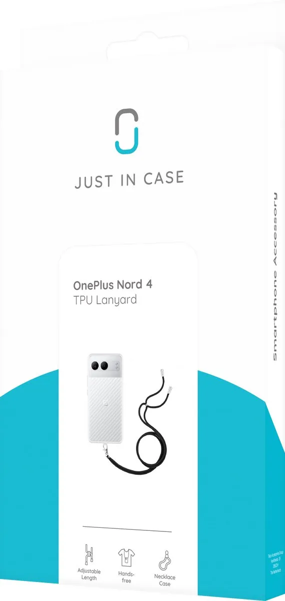 Just in Case Hoesje OnePlus Nord 4 - Transparant - 8489951