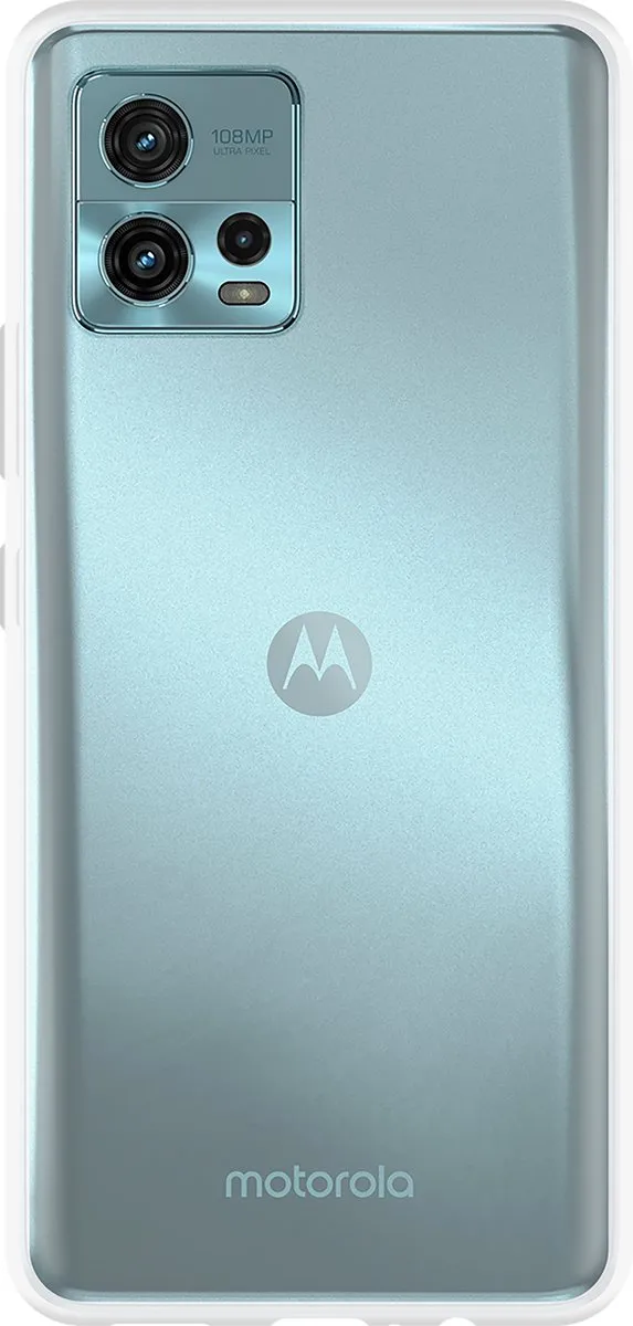 Just in Case Moto G72 Siliconen Hoesje - Transparant - MPN 4945696