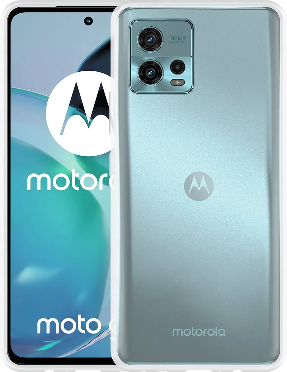 Just in Case Moto G72 Siliconen Hoesje - Transparant - MPN 4945696 - afbeelding 6 van 6