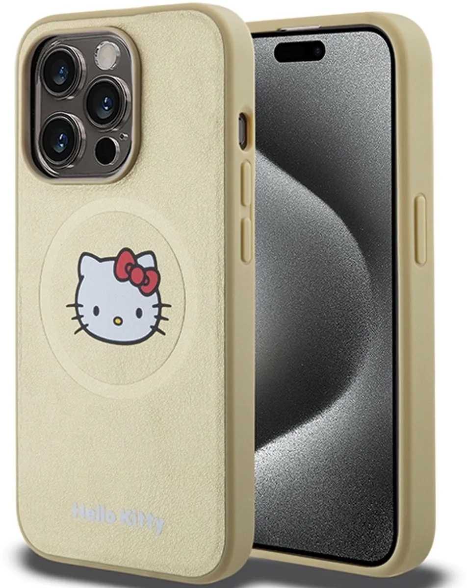 Hello Kitty Leather Head Serie iPhone 14 Pro Hoes