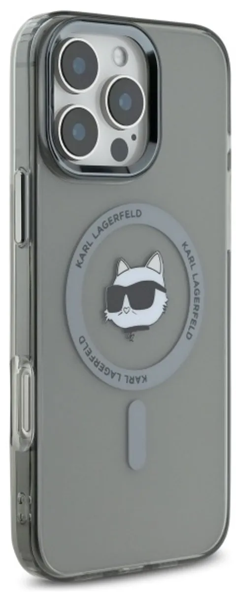 Karl Lagerfeld Choupette Head Hoesje iPhone 16 Pro - MagSafe