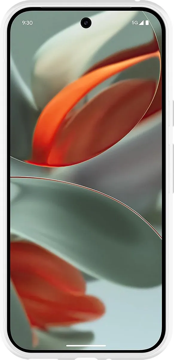 Just in Case Siliconen Hoesje Google Pixel 9/9 Pro - Transparant