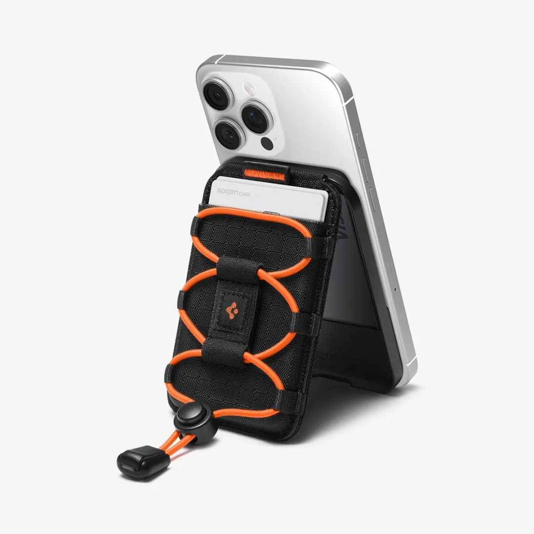 Spigen iPh Tiefit MF MS Black - 3 Pasjes - Apple iPhone