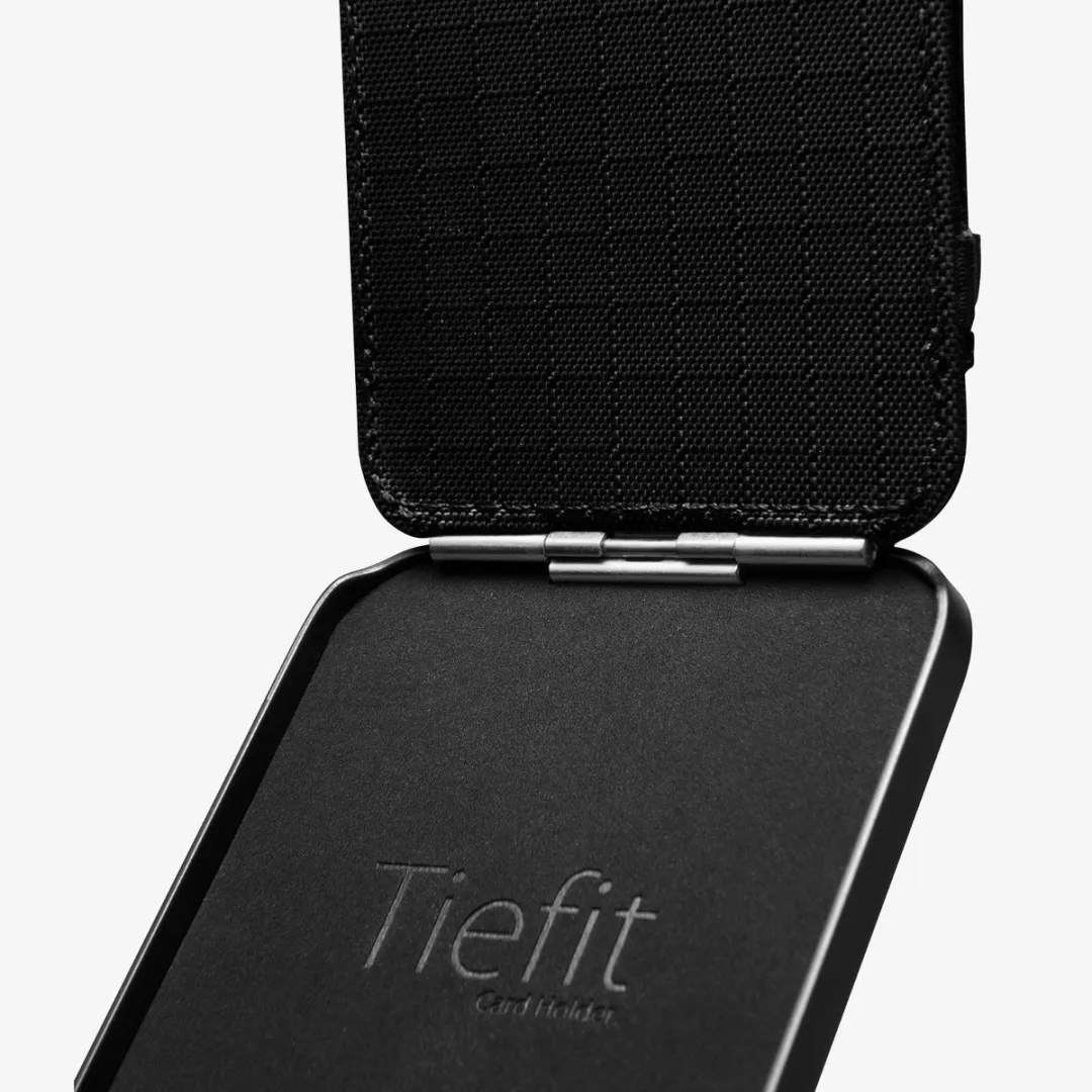 Spigen iPh Tiefit MF MS Black - 3 Pasjes - Apple iPhone