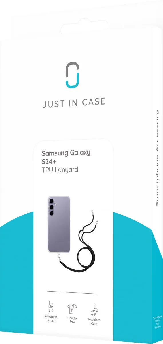 Just in Case Hoesje Samsung Galaxy S24 Plus - Transparant - MPN 8444851 - afbeelding 3 van 6