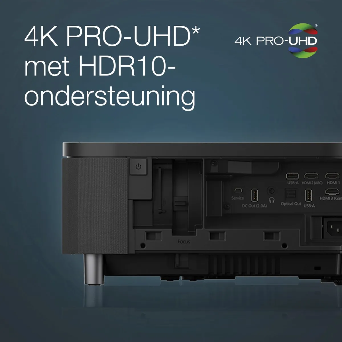 Epson EpiqVision Ultra EH-LS800 Beamer - Zwart