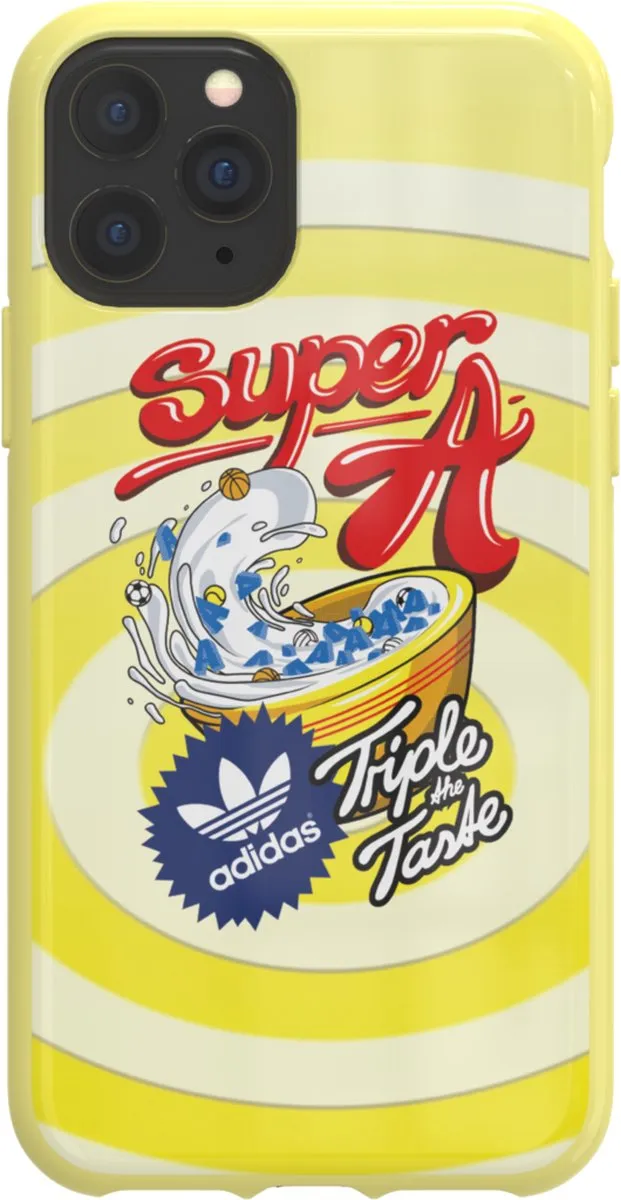 Adidas Bodega Hoesje iPhone 11 Pro - Geel