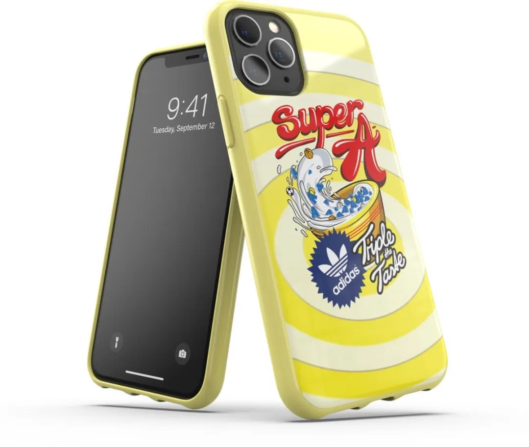 Adidas Bodega Hoesje iPhone 11 Pro - Geel