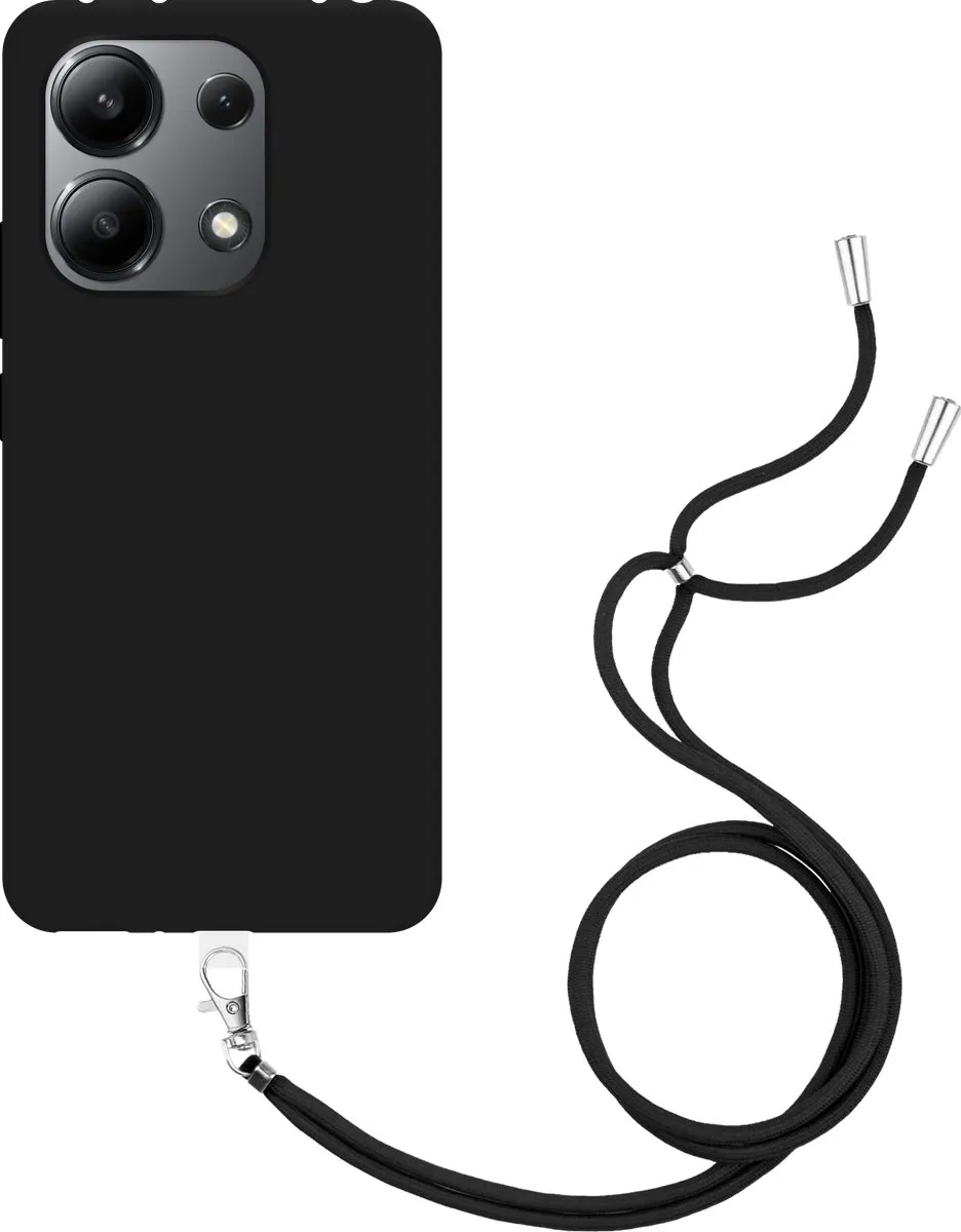 Just in Case Hoesje Xiaomi Redmi Note 13 4G - Zwart