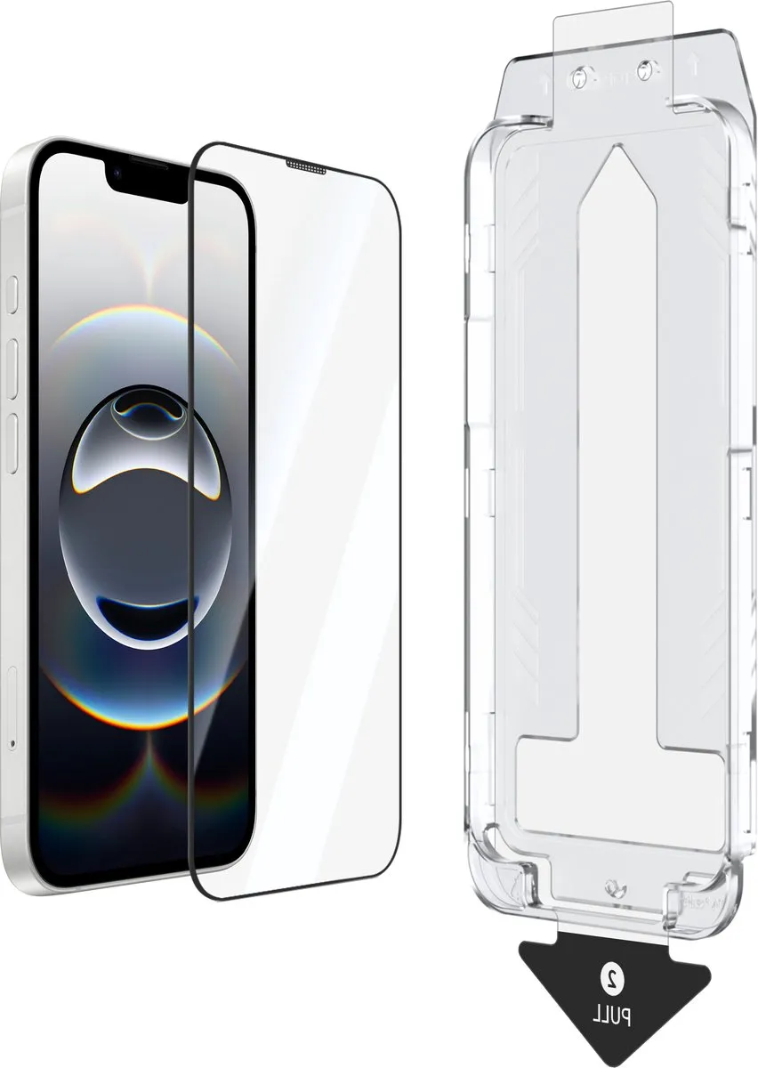 Just in Case iPhone 16/17 Screenprotector - 2 Stuks