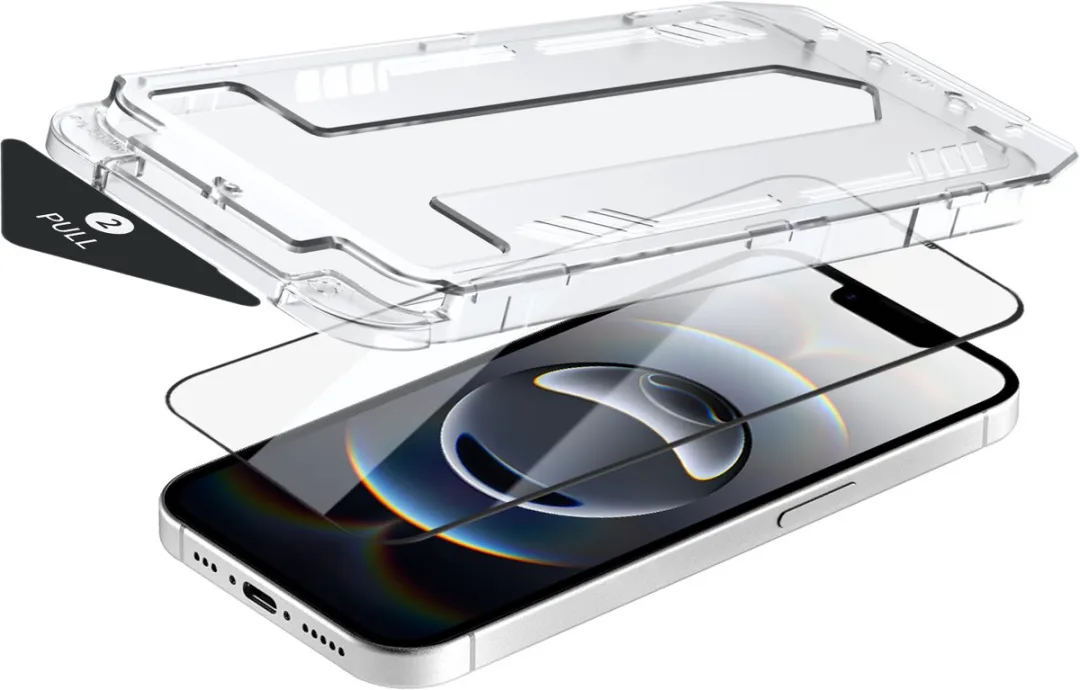 Just in Case iPhone 16/17 Screenprotector - 2 Stuks
