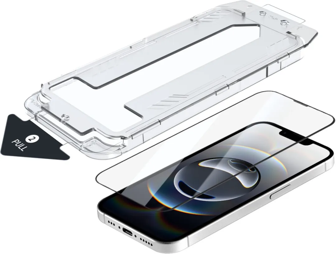 Just in Case iPhone 16/17 Screenprotector - 2 Stuks